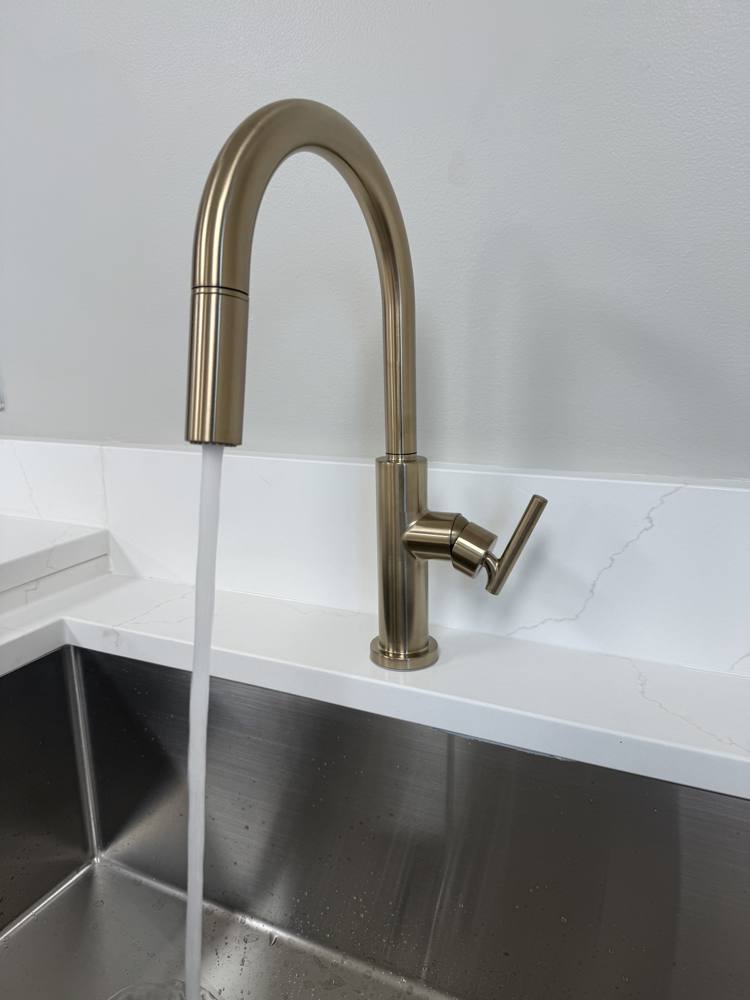 Kitchen fixture install